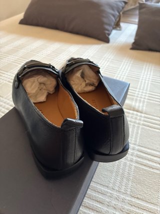 Mocasines Pedro Miralles Talla 38 Mujer Negro