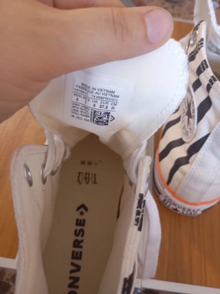 Zapatillas Converse Altas Estampado Cebra