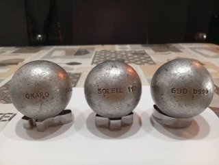 Boules Petanque OKARO Soleil 110 - 77mm