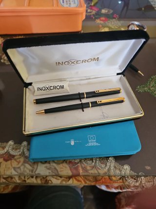 Estuche Inoxcrom Bolígrafo y Pluma