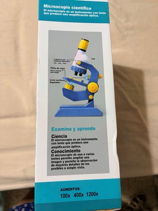 Microscopio Infantil Educativo 1200x