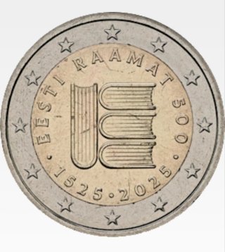 Moneda 2€ Estonia 2025