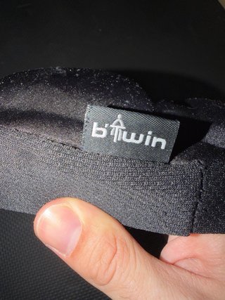 Funda sillín bicicleta negra