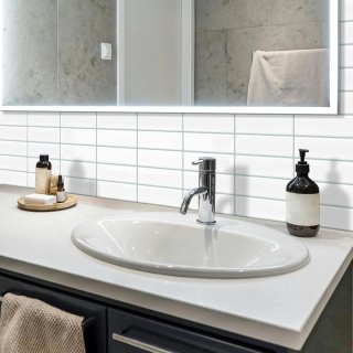 7 Azulejos Adhesivos Metro Cocina Baño