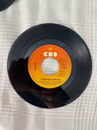 Vinilos Singles Santana