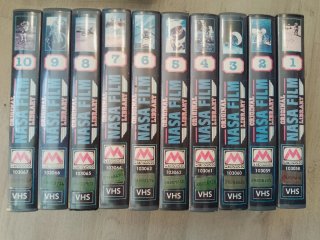Lote VHS NASA y aviación