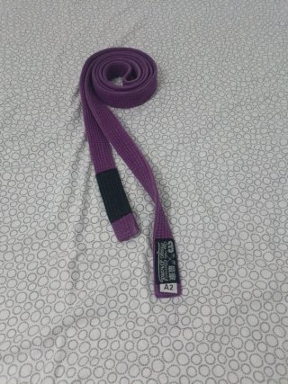 Cinturón Jiu-Jitsu Moya Brand Morado A2
