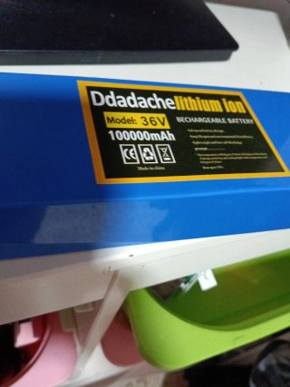 Batería 36V 100000mAh