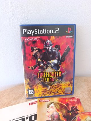 Pal españa ps2 Firefighter Konami sony PlayStation