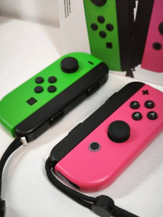 Nuevos! JoyCons Nintendo Switch Verde y Rosa