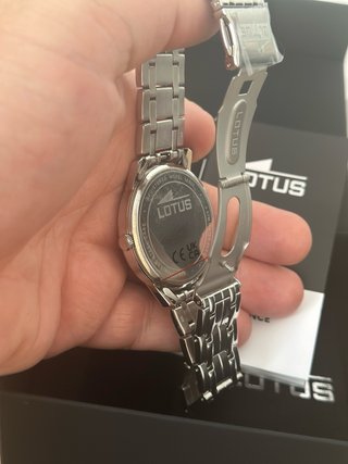 Reloj Lotus Hombre 18960/4 Negro/Plata