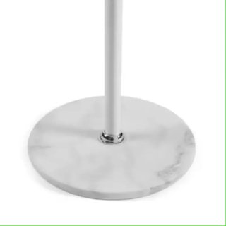 Perchero de Pie con base de mármol Metal Blanco