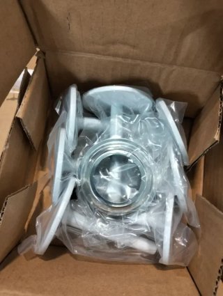 Perchero de Pie con base de mármol Metal Blanco