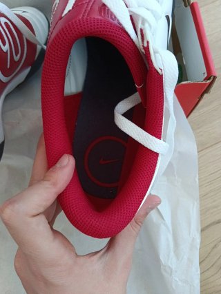 Zapatillas Nike Total 90 Sala Roja/Blanca
