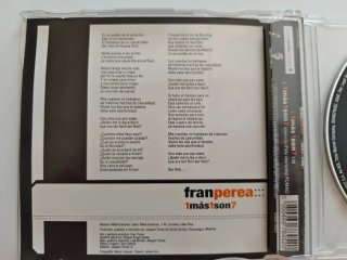 Fran Perea 1 más 1 son 7 CD + Videoclip