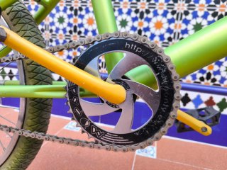 Bicicleta Monty BMX Verde