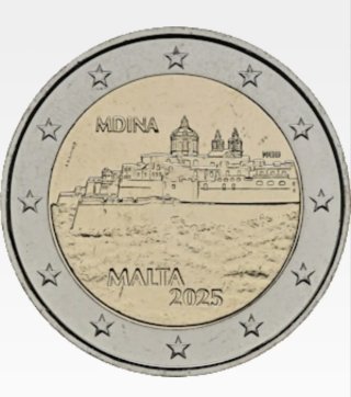 Moneda 2€ Malta 2025