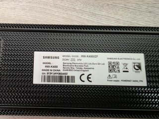Barra Sonido Samsung + Satélites y Soportes