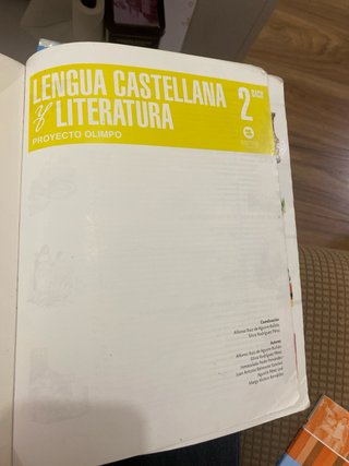 2ºBACH OLIMPO LENGUA CASTELLANA Y LITERATURA