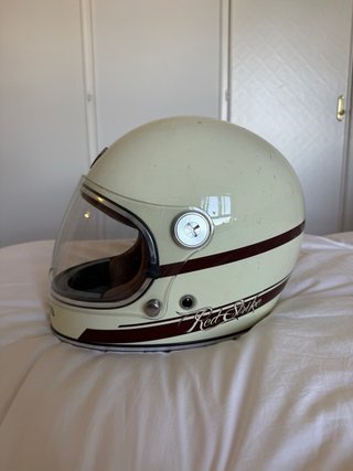 Casco Red Strike Vintage Talla S