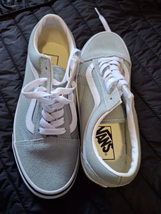 Zapatillas Vans Verde Sage Nuevas