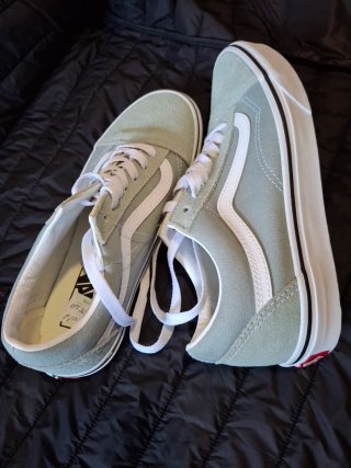 Zapatillas Vans Verde Sage Nuevas