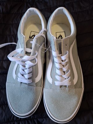 Zapatillas Vans Verde Sage Nuevas