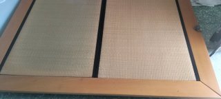 Cama Tatami Madera y Bambú