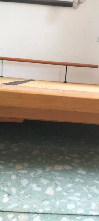 Cama Tatami Madera y Bambú