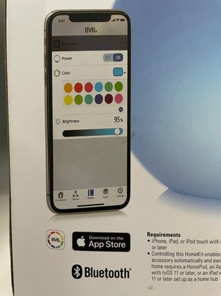 Eve Flare – Lámpara LED inteligente portátil HomeK