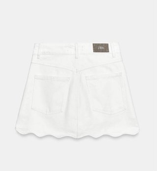 Falda pantalón Zara denim Talla XS
