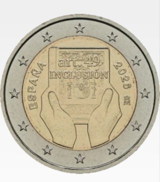 Moneda 2€ España 2026