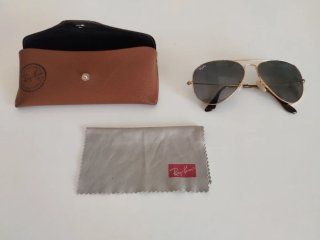 Gafas de sol Ray-Ban Aviator doradas