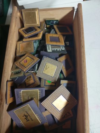 Lote Procesadores CPU Intel AMD Cyrix