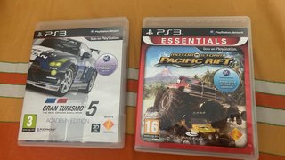 Play 3+ 2 mandos+ 2 juegos + volante y frenos