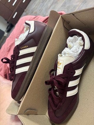Adidas Samba OG W granate/Blanco