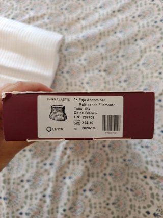 Faja Abdominal Farmalastic Postparto Talla EG
