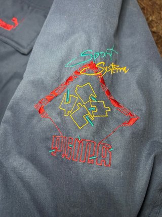 Puma Jacket Serie Oro Vintage 90s Embroidered Y2K