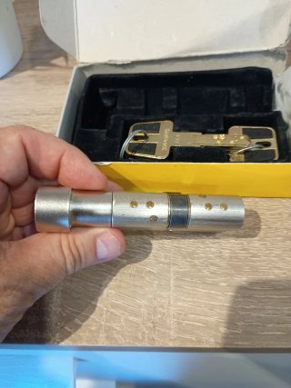 Bombín Yale HS-K Antitaladro Antiganzúa,antibump