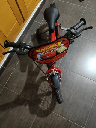 Bicicleta infantil Cars