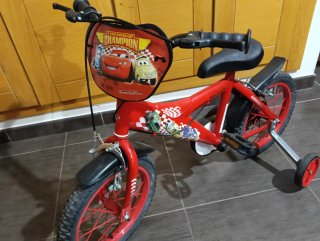 Bicicleta infantil Cars