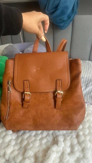 Mochila marrón