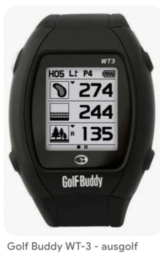 GolfBuddy WT3 GPS