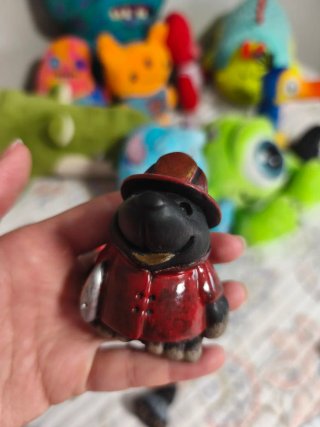 Figuras topo médico y bombero