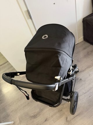 Carro Bugaboo Camaleon Silla y Capazo Negro
