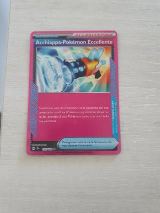 Carta Pokémon Strumento Acchiappa-Pokémon Eccellen