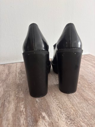 Botines negros tacón plataforma
