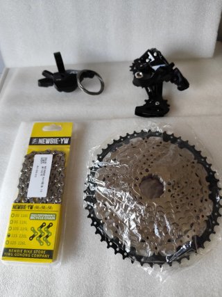 Grupo monoplato para 1x11 velocidades