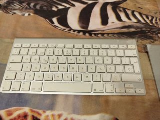 Teclado y Trackpad Apple Inalámbricos Plata