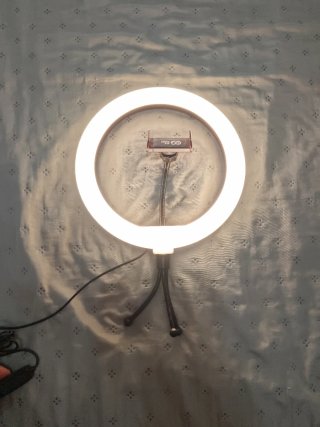 Aro de Luz LED para Selfie con Trípode